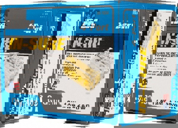 4 Port, 18 to 12 AWG Compatible, Push-In Wire Connector